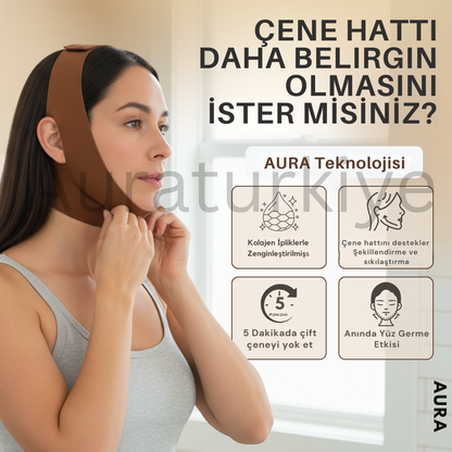 Aura™ - Kolajen Yüz Şekillendirme Sargısı